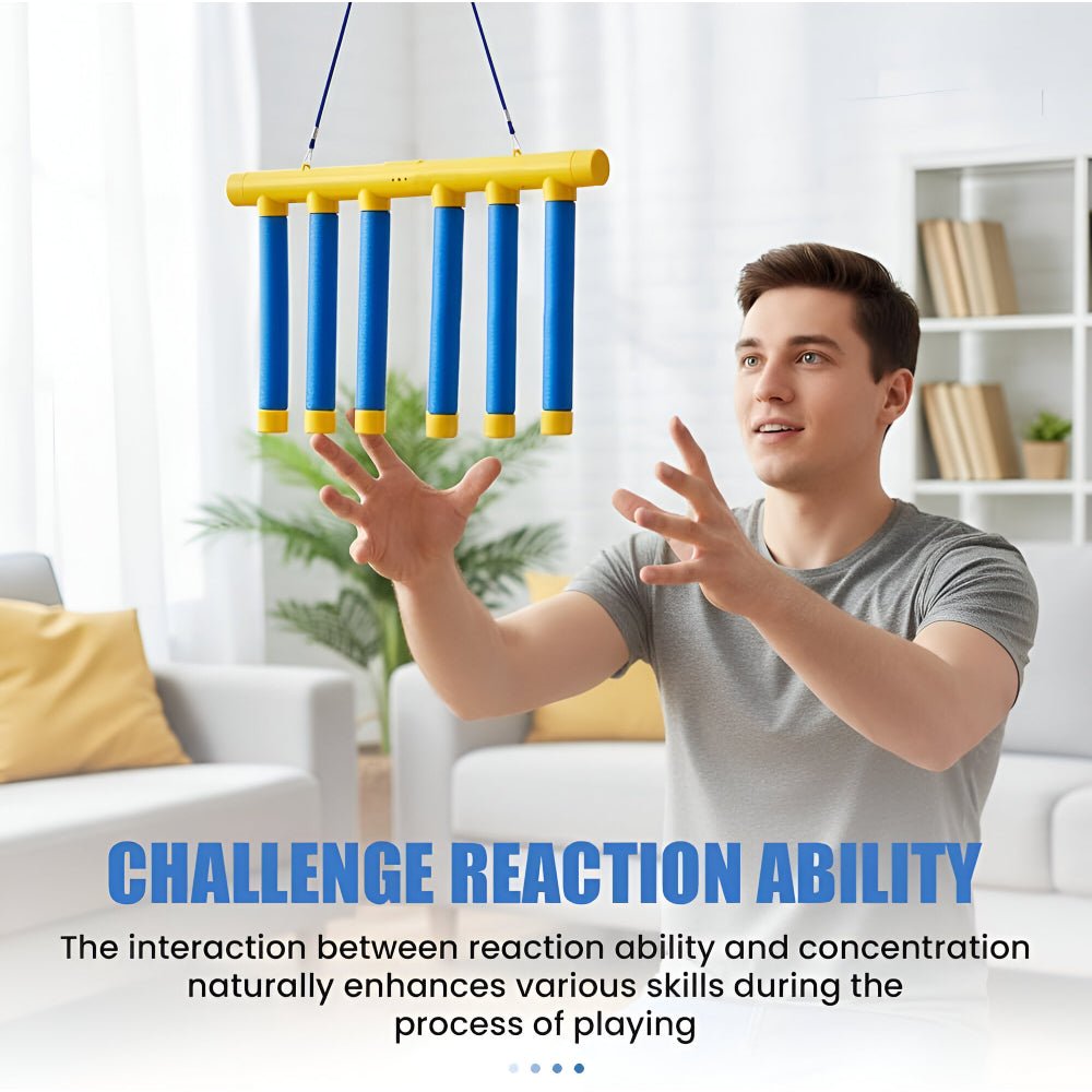 Kids Reflex Game with Adjustable Speed for Reaction Training and Hand Eye Coordination - LofiMart