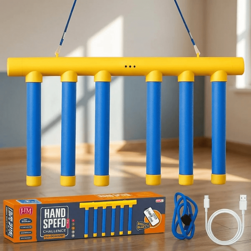 Kids Reflex Game with Adjustable Speed for Reaction Training and Hand Eye Coordination - LofiMart