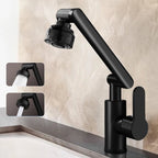 Kitchen Faucet with 360° Swivel and Dual Water Jet Modes for Versatile Cleaning - LofiMart