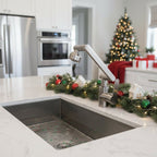 Kitchen Faucet with 360° Swivel and Dual Water Jet Modes for Versatile Cleaning - LofiMart