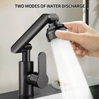 Kitchen Faucet with 360° Swivel and Dual Water Jet Modes for Versatile Cleaning - LofiMart