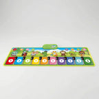 Large Interactive Music Mat with Step Activated Sound Keys and Portable Foldable Design - LofiMart