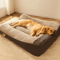 Large Thick Scratch-Resistant Orthopedic Dog Bed - LofiMart