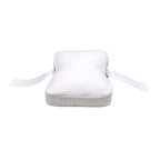 Memory Foam Knee Pillow for Side Sleepers with Adjustable Strap and Washable Cover - LofiMart