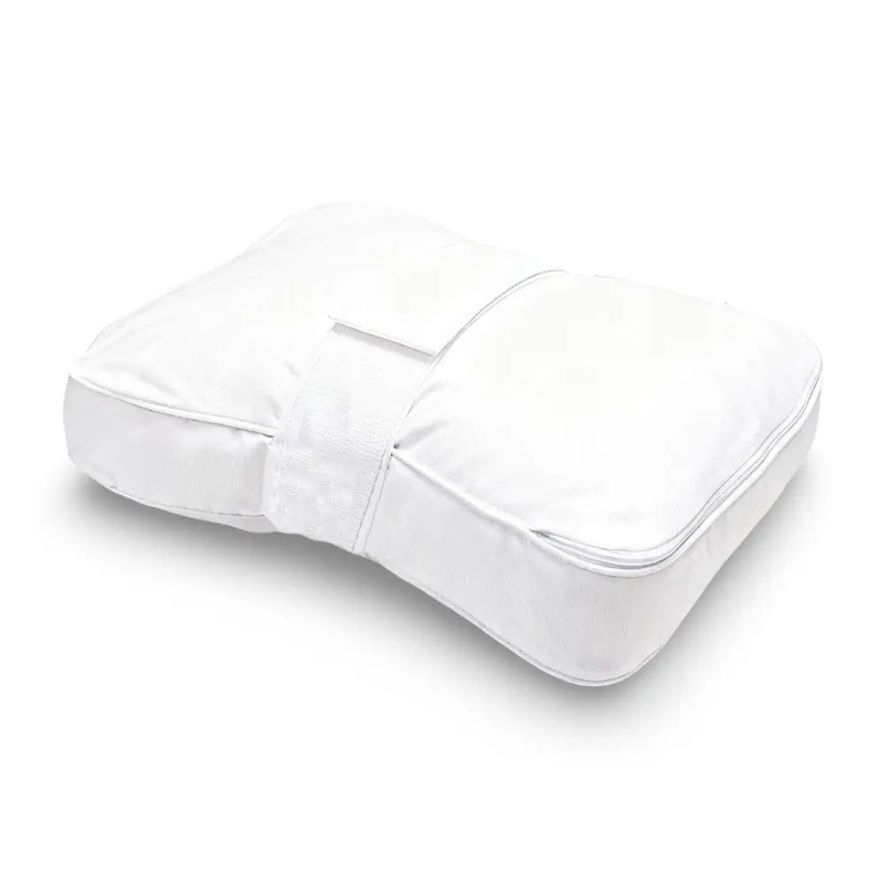 Memory Foam Knee Pillow for Side Sleepers with Adjustable Strap and Washable Cover - LofiMart