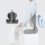 Memory Foam Seat Cushion with Contoured Support for Office Chairs and Car Seats - LofiMart