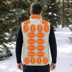 Men's Heated Vest with 28 Heating Zones and 4 Temperature Settings - LofiMart