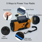 Multi-Purpose Emergency Radio with NOAA Weather Alerts - LofiMart