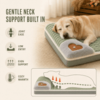 Orthopedic Memory Foam Pet Bed with Removable Washable Cover for Dogs and Cats - LofiMart