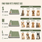 Orthopedic Memory Foam Pet Bed with Removable Washable Cover for Dogs and Cats - LofiMart