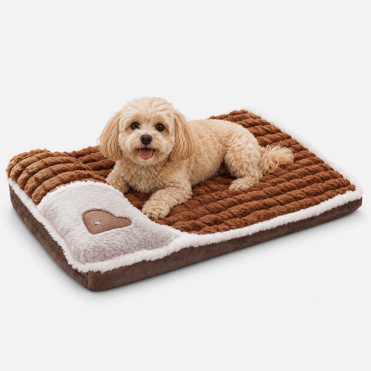 Orthopedic Memory Foam Pet Bed with Removable Washable Cover for Dogs and Cats - LofiMart