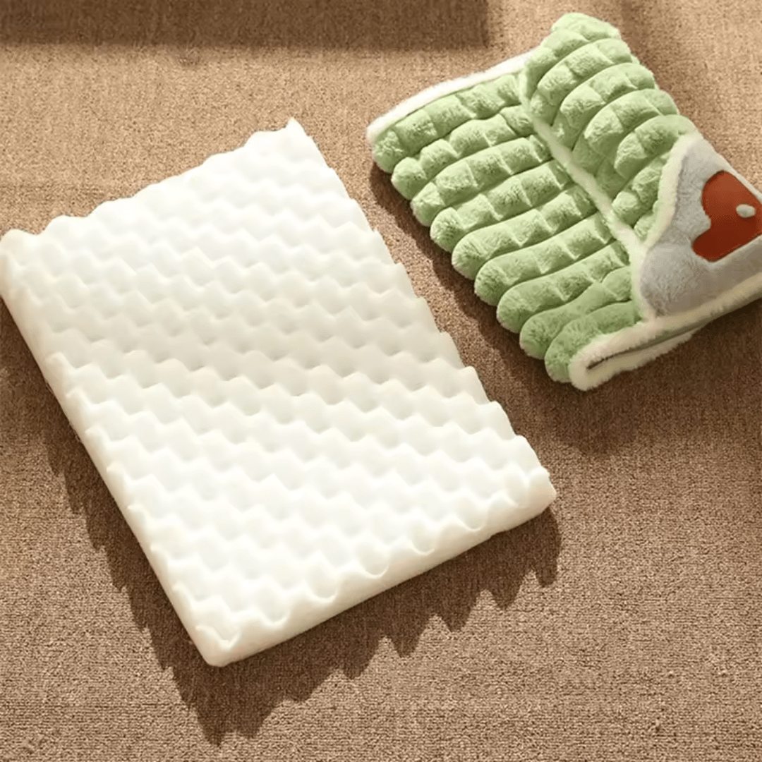 Orthopedic Memory Foam Pet Bed with Removable Washable Cover for Dogs and Cats - LofiMart