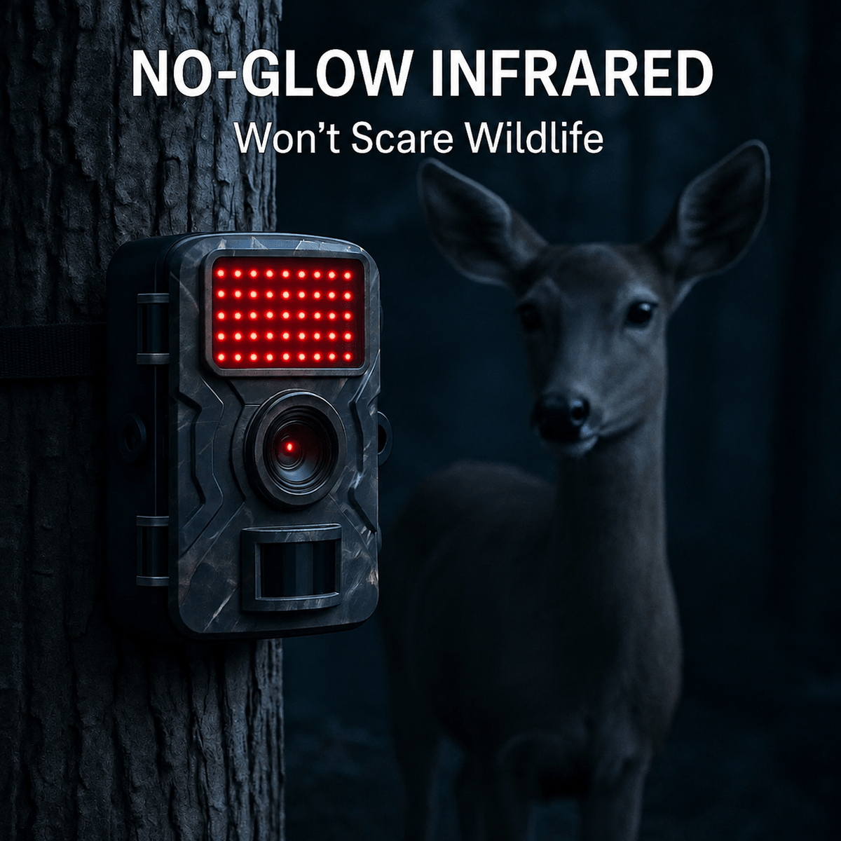 Outdoor Wildlife Trail Camera with Night Vision and Fast Trigger Speed - LofiMart