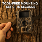 Outdoor Wildlife Trail Camera with Night Vision and Fast Trigger Speed - LofiMart