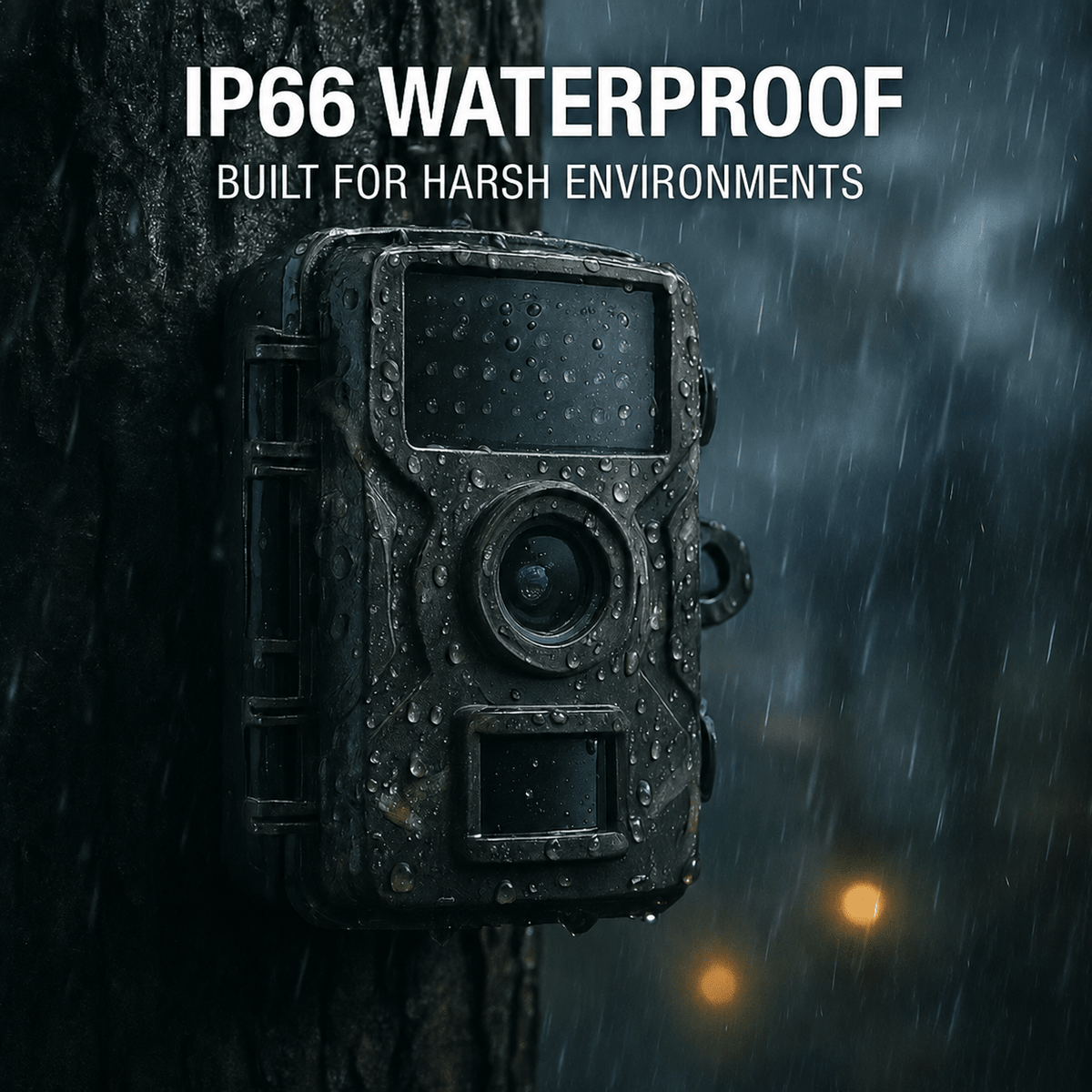 Outdoor Wildlife Trail Camera with Night Vision and Fast Trigger Speed - LofiMart