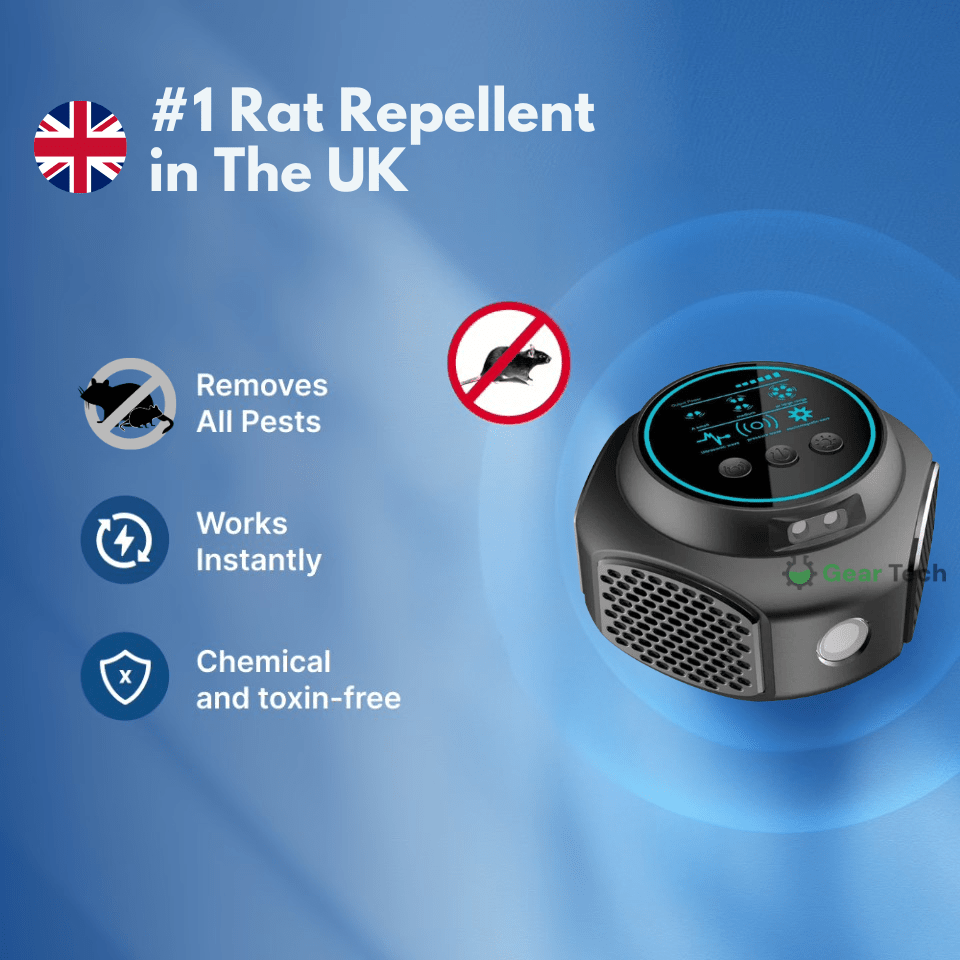 Plug-In Ultrasonic Rodent Repellent with Wide Coverage for Indoor and Outdoor Use - LofiMart
