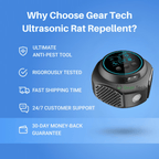 Plug-In Ultrasonic Rodent Repellent with Wide Coverage for Indoor and Outdoor Use - LofiMart