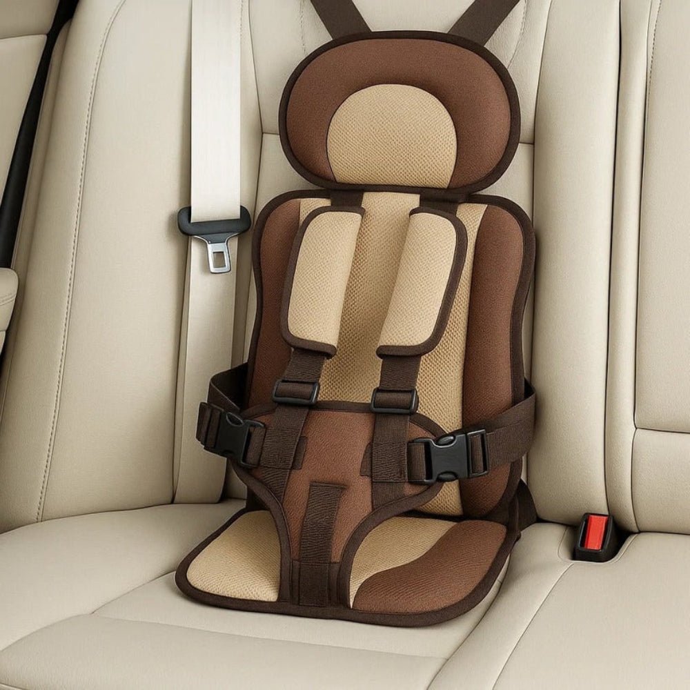 Portable Child Travel Safety Harness Booster Seat with 5-Point Harness and Quick Installation - LofiMart