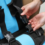 Portable Child Travel Safety Harness Booster Seat with 5-Point Harness and Quick Installation - LofiMart