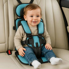 Portable Child Travel Safety Harness Booster Seat with 5-Point Harness and Quick Installation - LofiMart