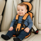 Portable Child Travel Safety Harness Booster Seat with 5-Point Harness and Quick Installation - LofiMart