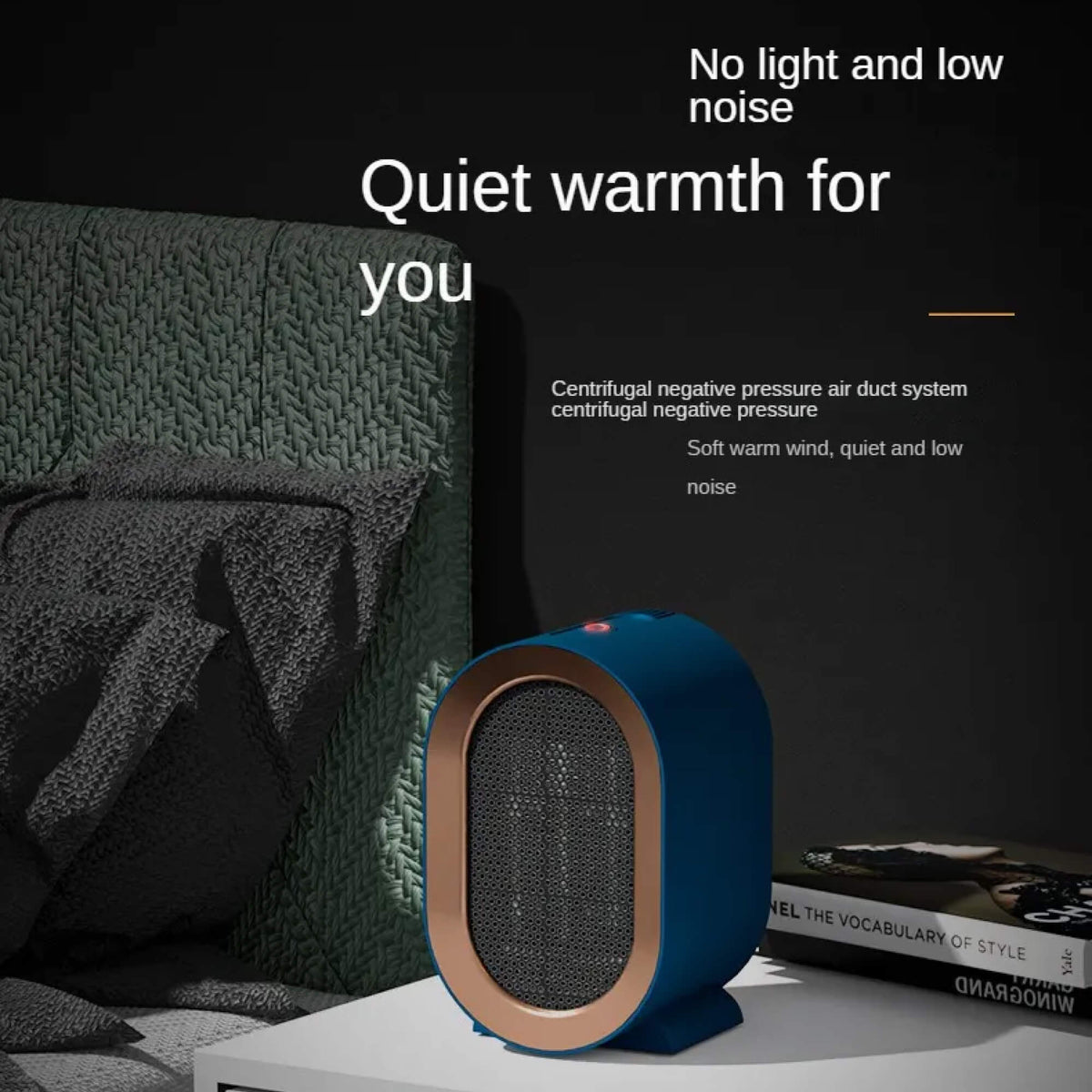 Portable Electric Heater with Energy Efficiency and Programmable Timer - LofiMart