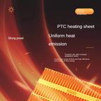 Portable Electric Heater with Energy Efficiency and Programmable Timer - LofiMart
