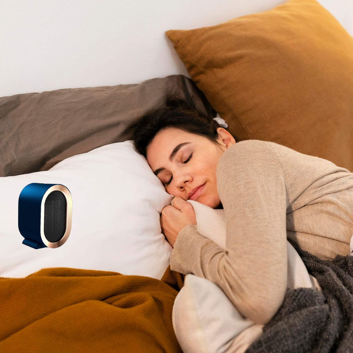 Portable Electric Heater with Energy Efficiency and Programmable Timer - LofiMart