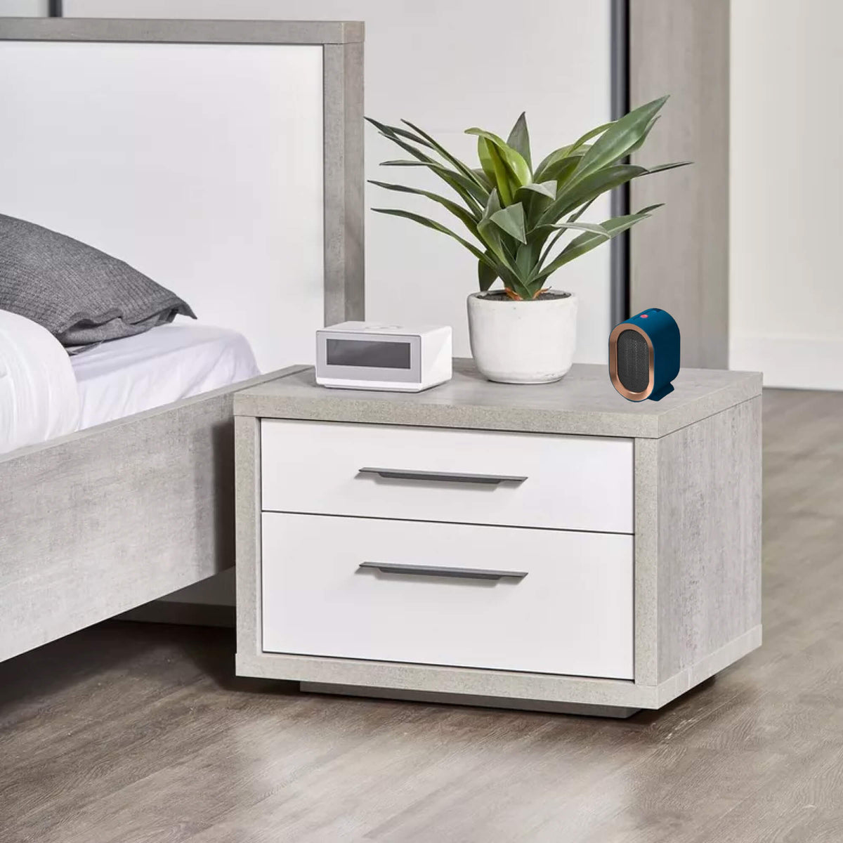 Portable Electric Heater with Energy Efficiency and Programmable Timer - LofiMart
