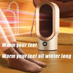 Portable Electric Heater with Fast Heating and Adjustable Temperature - LofiMart