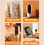 Portable Electric Heater with Fast Heating and Adjustable Temperature - LofiMart