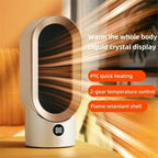 Portable Electric Heater with Fast Heating and Adjustable Temperature - LofiMart