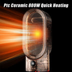 Portable Electric Heater with Fast Heating and Adjustable Temperature - LofiMart
