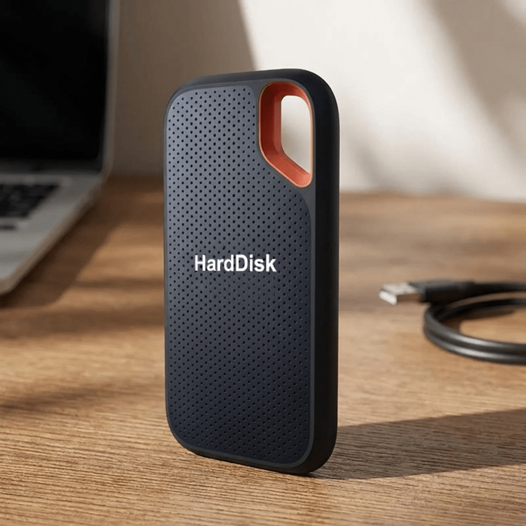 Portable External SSD Drive with High-Speed Data Transfer and Durable Aluminum Alloy Shell - LofiMart