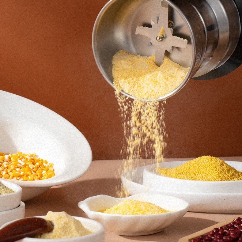 Portable Food Mill - One-Touch Grinder for Coffee, Herbs, Spices and Grains - LofiMart