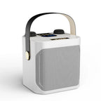 Portable Karaoke Speaker with 360° Surround Sound and Dual Wireless Microphones - LofiMart
