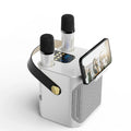 Portable Karaoke Speaker with 360° Surround Sound and Dual Wireless Microphones - LofiMart