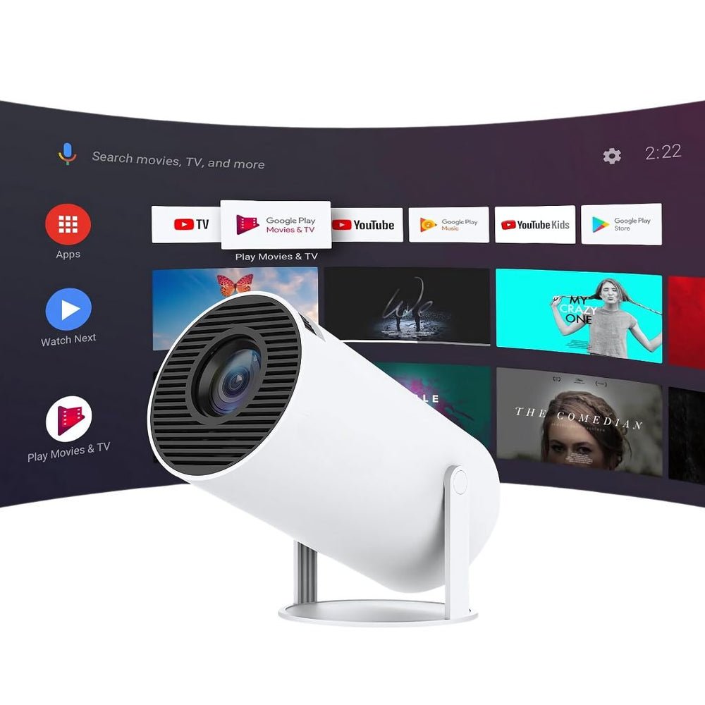 Portable Mini Projector with 4K Support - LofiMart