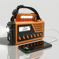 Portable Survival Radio with Power Bank, Solar Panel & Hand Crank - LofiMart
