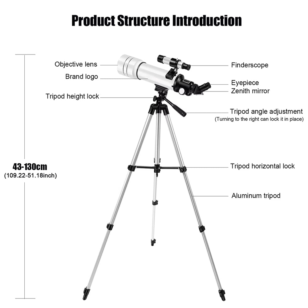 Professional Astronomical Telescope for Kids - LofiMart