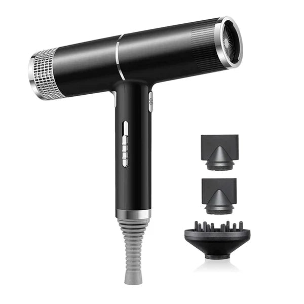 Professional Hair Dryer with High-Speed Motor and Anion Technology for Fast Drying - LofiMart