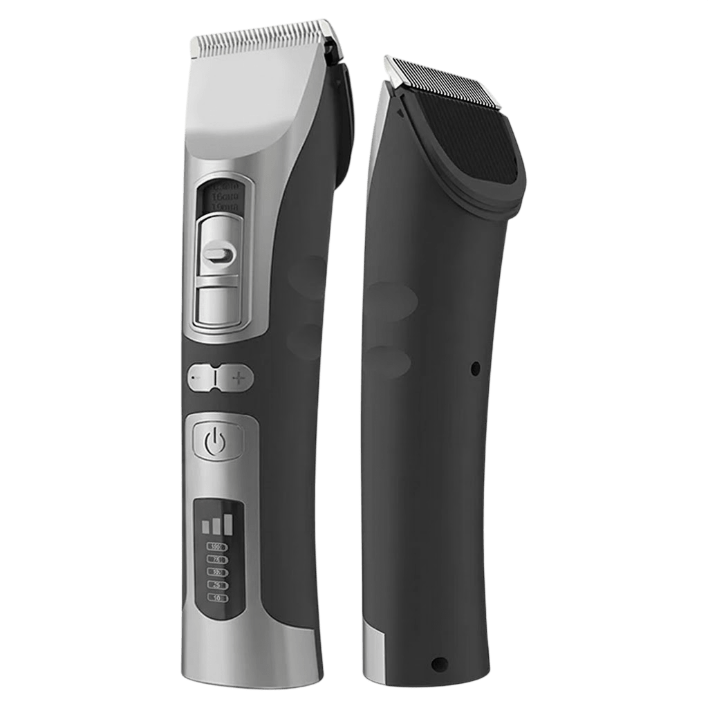 Quiet Dog Clippers with Ultra-Quiet Motor and Titanium Ceramic Blades for Stress-Free Grooming - LofiMart