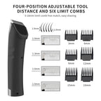 Quiet Dog Clippers with Ultra-Quiet Motor and Titanium Ceramic Blades for Stress-Free Grooming - LofiMart