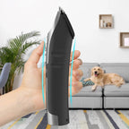 Quiet Dog Clippers with Ultra-Quiet Motor and Titanium Ceramic Blades for Stress-Free Grooming - LofiMart