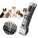 Quiet Dog Clippers with Ultra-Quiet Motor and Titanium Ceramic Blades for Stress-Free Grooming - LofiMart