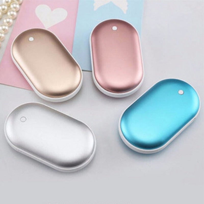 Rechargeable Hand Warmer Power Bank with Quick Heat and Adjustable Temperature Settings - LofiMart