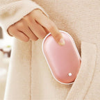 Rechargeable Hand Warmer Power Bank with Quick Heat and Adjustable Temperature Settings - LofiMart