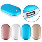 Rechargeable Hand Warmer Power Bank with Quick Heat and Adjustable Temperature Settings - LofiMart