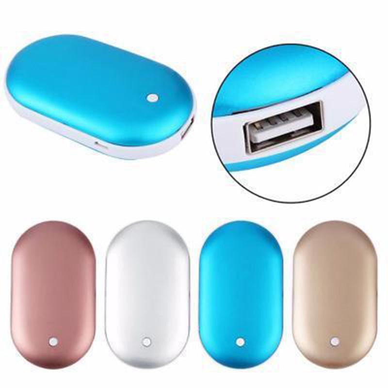 Rechargeable Hand Warmer Power Bank with Quick Heat and Adjustable Temperature Settings - LofiMart