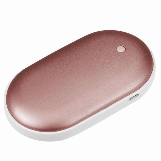 Rechargeable Hand Warmer Power Bank with Quick Heat and Adjustable Temperature Settings - LofiMart